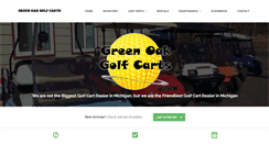 Desktop Screenshot of greenoakgolfcarts.com
